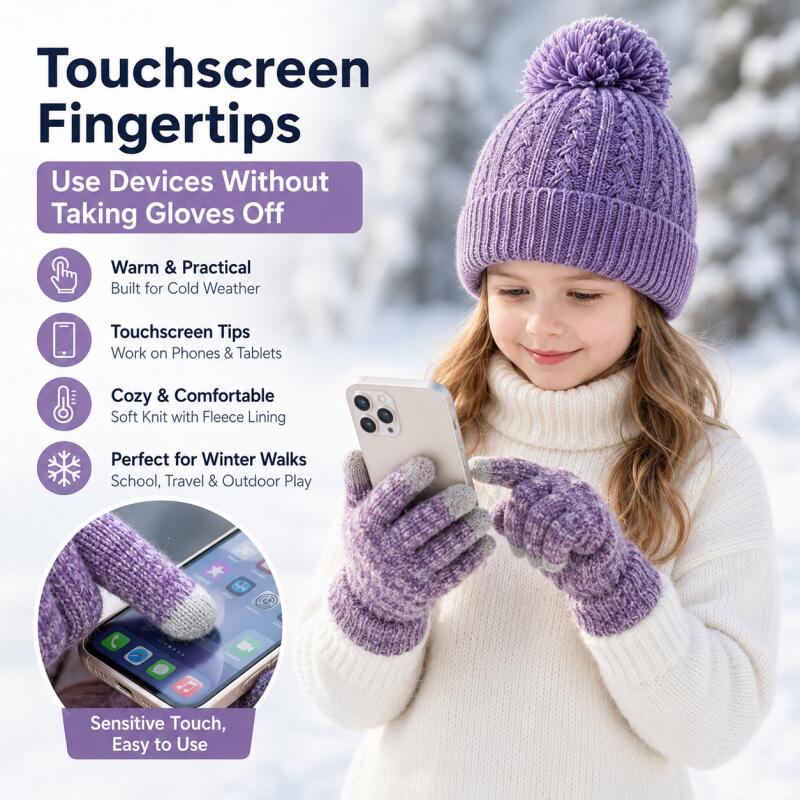 Set di cappello invernale in m - Touch Screen Gloves recensione e prezzo