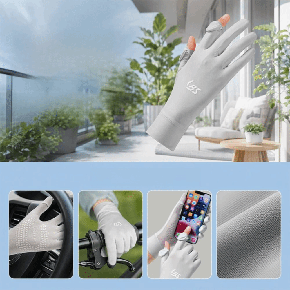 Guanti da donna in seta ghiacc - Touch Screen Gloves recensione e prezzo
