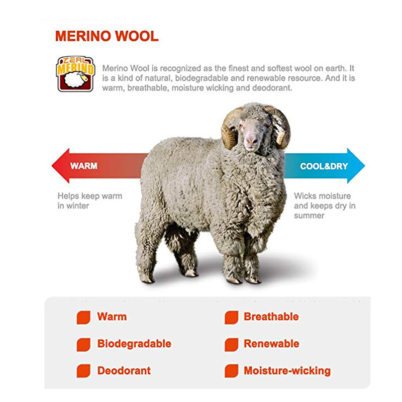 ZEALWOOD Escursionismo Trekkin - Thermal Sock Wool recensione e prezzo